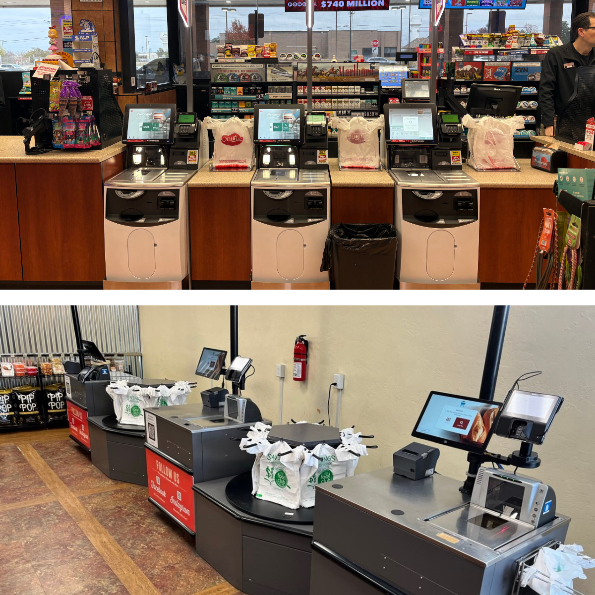 Self Checkout options